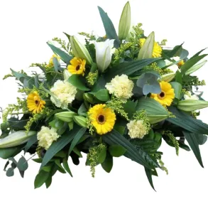 Ostatnie kwiaty ŻÓŁTA GERBERA
